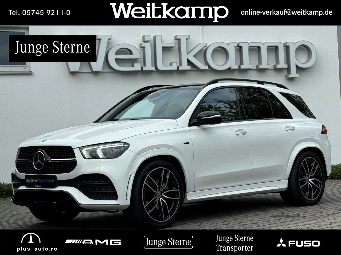 MERCEDES-BENZ GLE 350 de 4M AMG Night 360  Pano