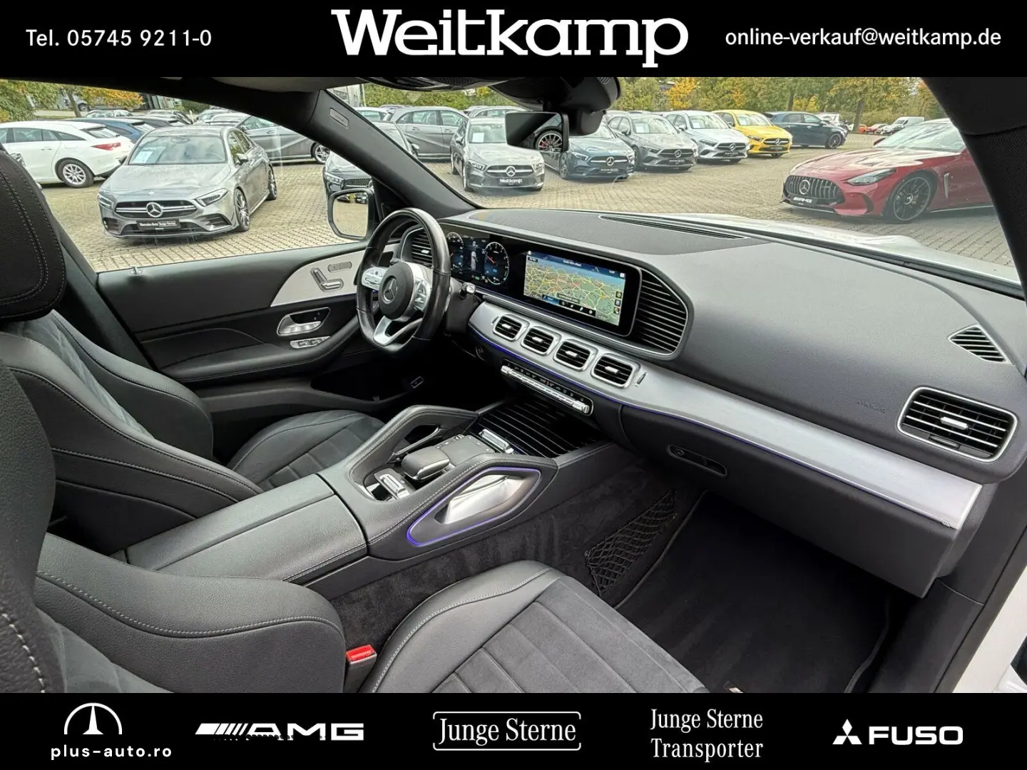 MERCEDES-BENZ GLE 350 de 4M AMG Night 360  Pano