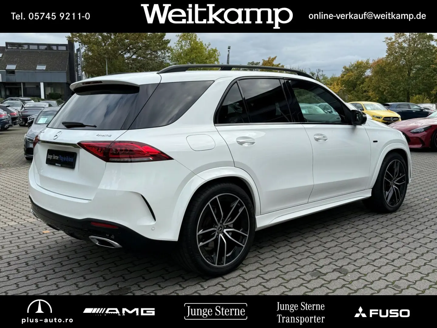 MERCEDES-BENZ GLE 350 de 4M AMG Night 360  Pano