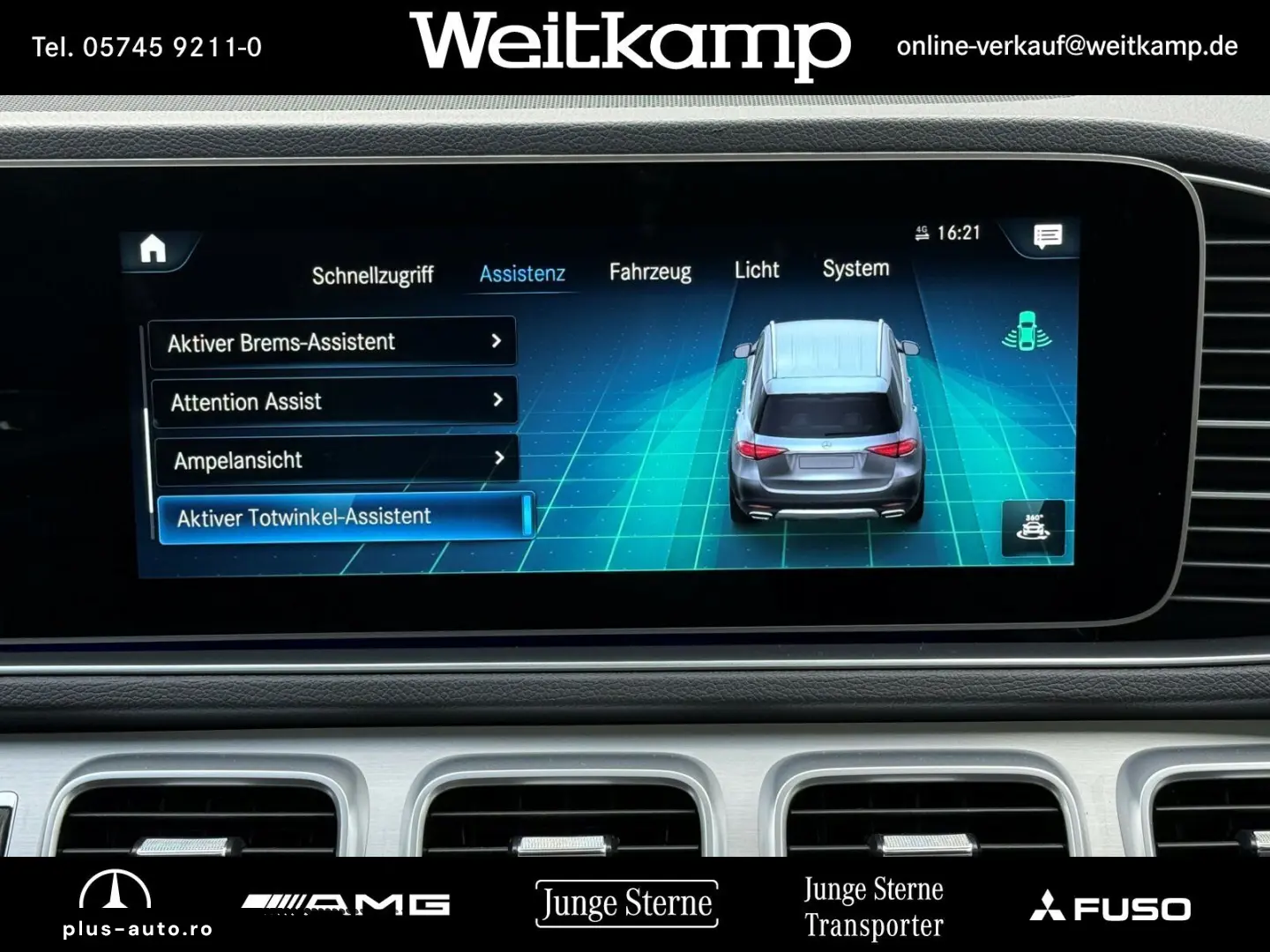 MERCEDES-BENZ GLE 350 de 4M AMG Night 360  Pano