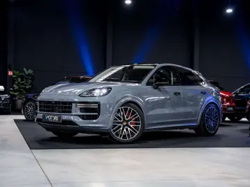 PORSCHE Cayenne 4.0 V8 Turbo - E-Hybrid - Coupé - Arctic