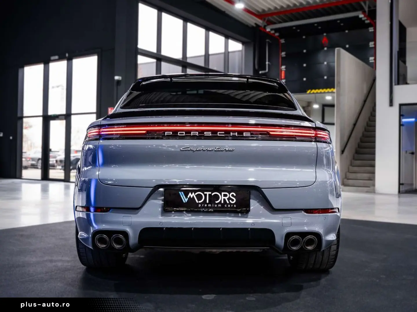 PORSCHE Cayenne 4.0 V8 Turbo - E-Hybrid - Coupé - Arctic