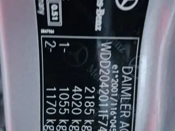 Mercedes C-Class (Break) C200 CDI 2.2 – 2011