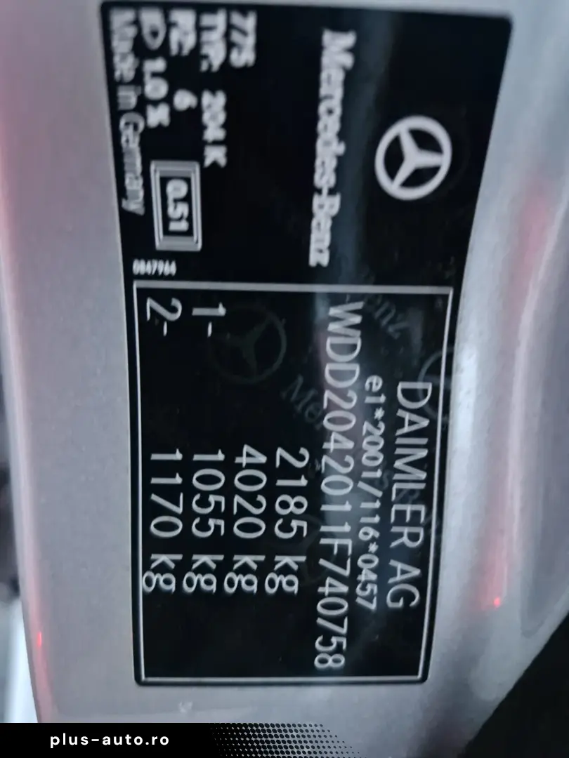 Mercedes C-Class (Break) C200 CDI 2.2 – 2011