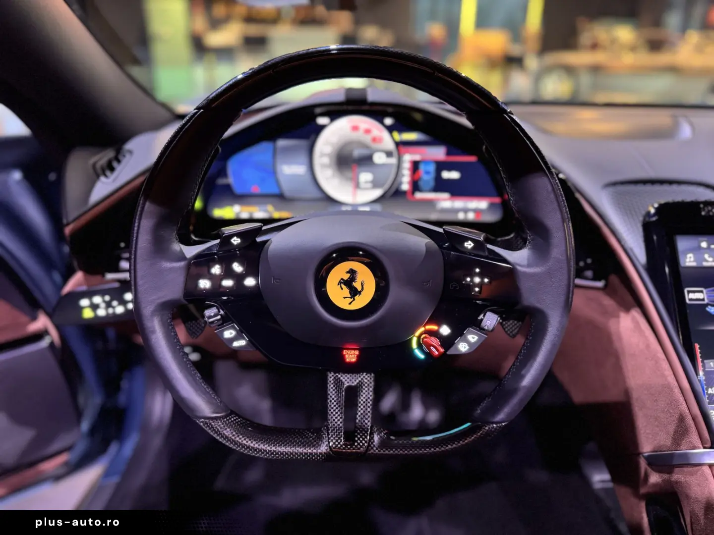FERRARI Roma Spider Dt. Auto 1. Hand u-frei LED-Lenkrad
