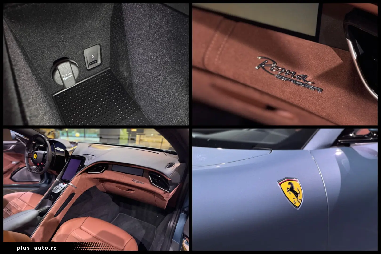 FERRARI Roma Spider Dt. Auto 1. Hand u-frei LED-Lenkrad