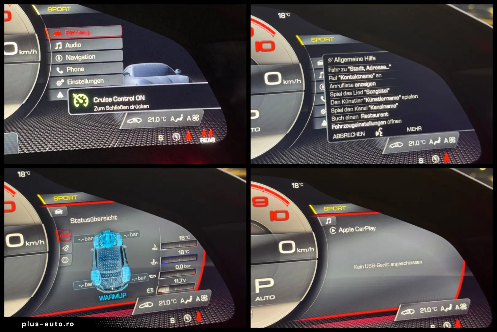 FERRARI Roma Spider Dt. Auto 1. Hand u-frei LED-Lenkrad