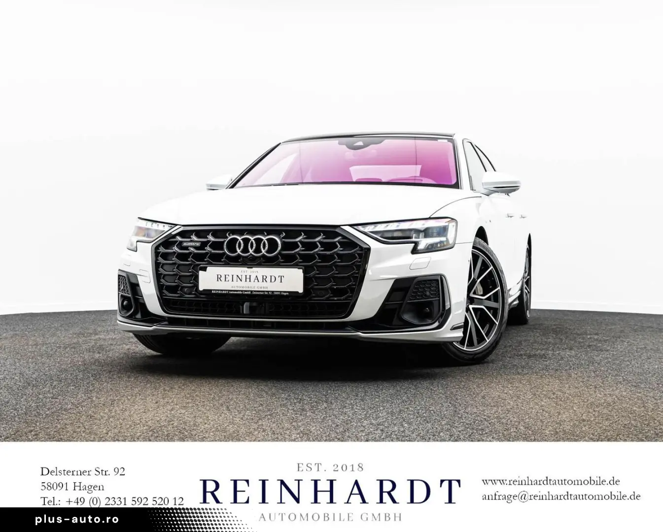 AUDI A8 55TFSi Q S LINE BLACK ACC HuD PANO OLED 360