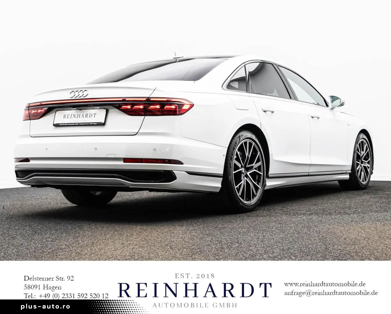 AUDI A8 55TFSi Q S LINE BLACK ACC HuD PANO OLED 360