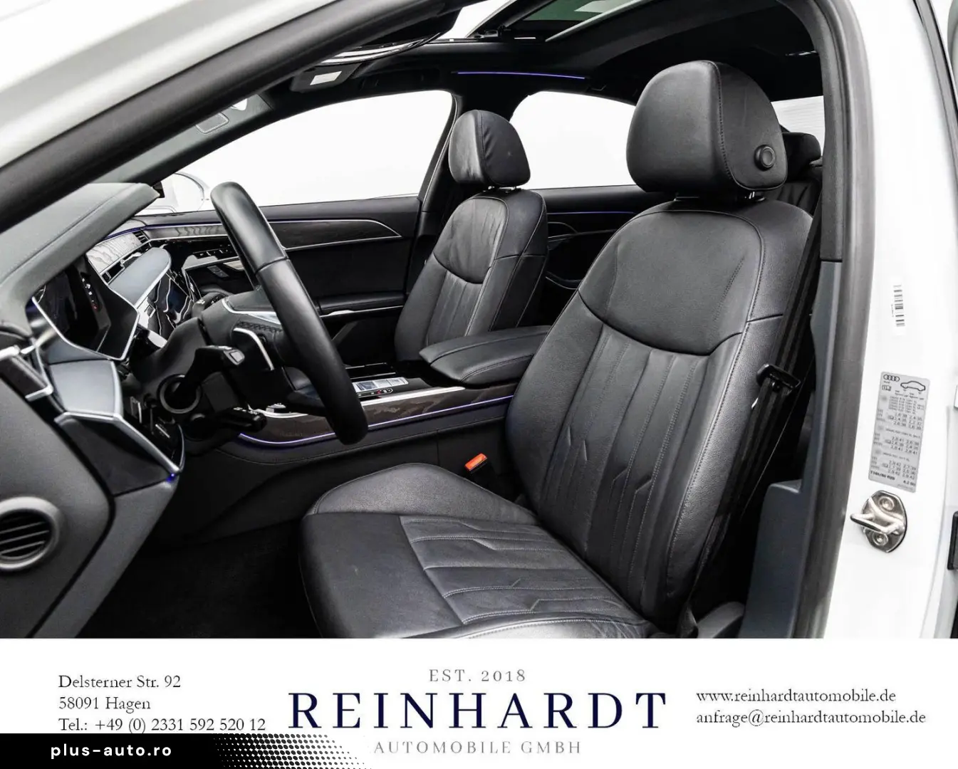 AUDI A8 55TFSi Q S LINE BLACK ACC HuD PANO OLED 360