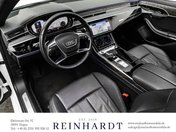 AUDI A8 55TFSi Q S LINE BLACK ACC HuD PANO OLED 360