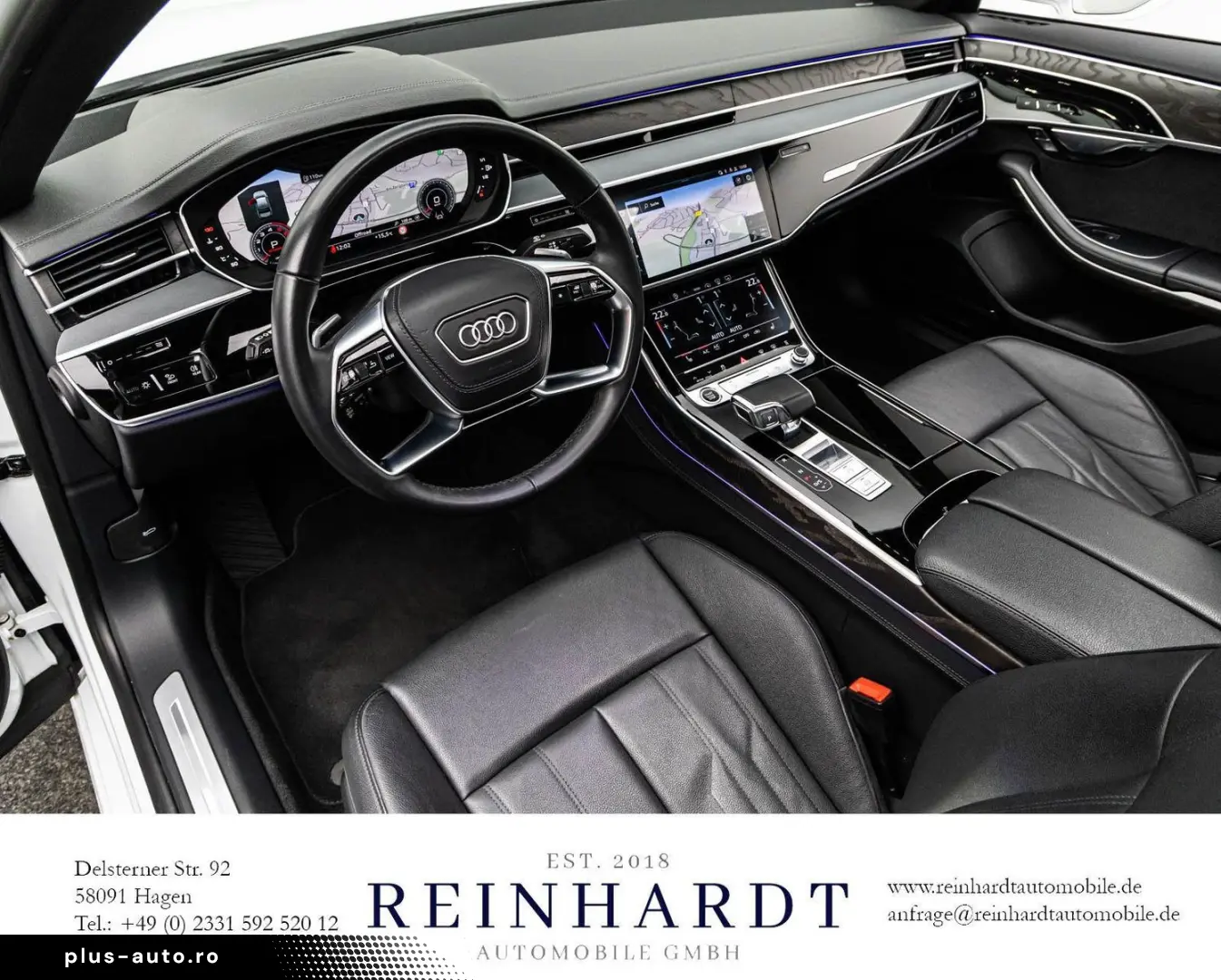 AUDI A8 55TFSi Q S LINE BLACK ACC HuD PANO OLED 360