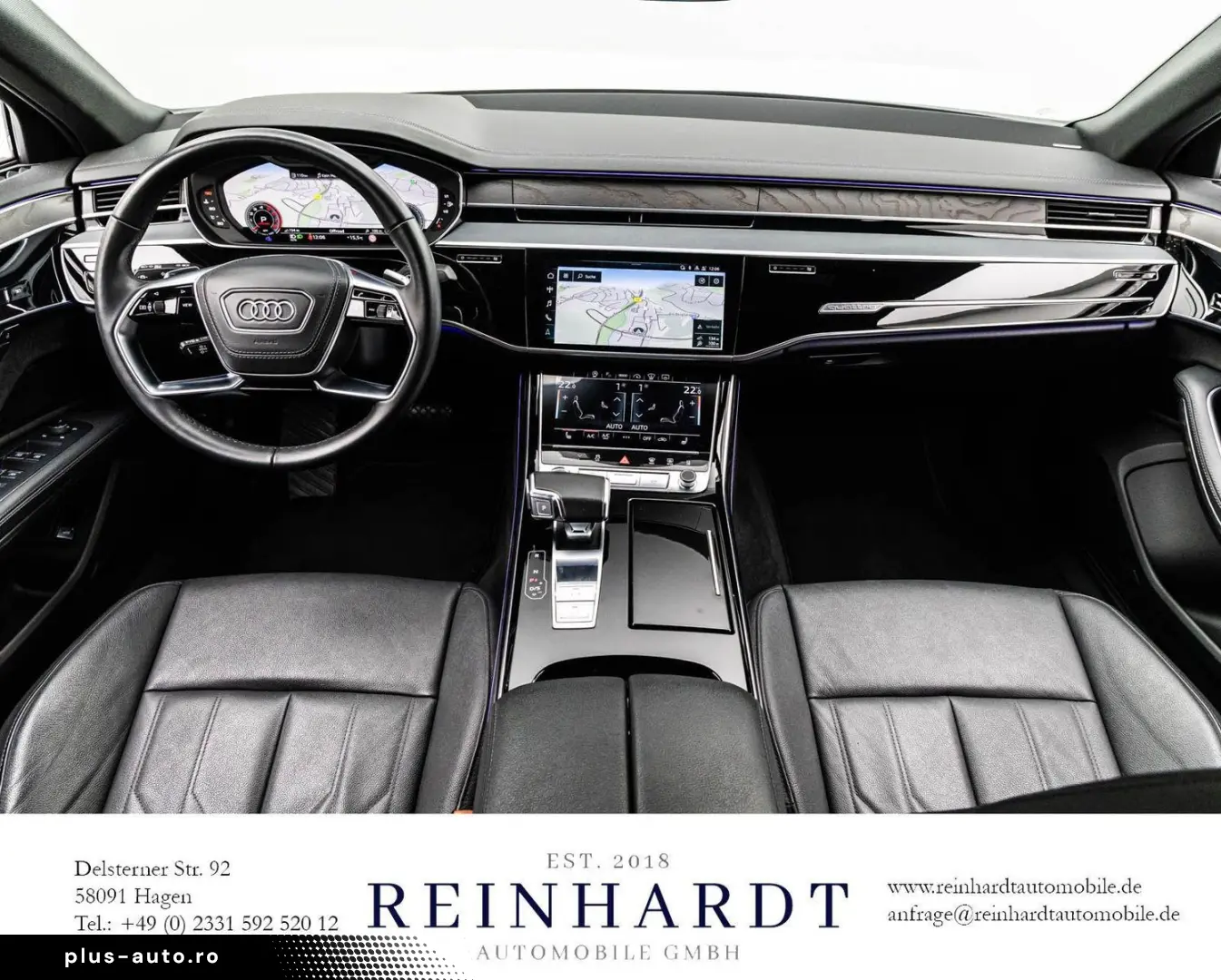 AUDI A8 55TFSi Q S LINE BLACK ACC HuD PANO OLED 360