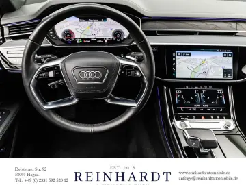 AUDI A8 55TFSi Q S LINE BLACK ACC HuD PANO OLED 360
