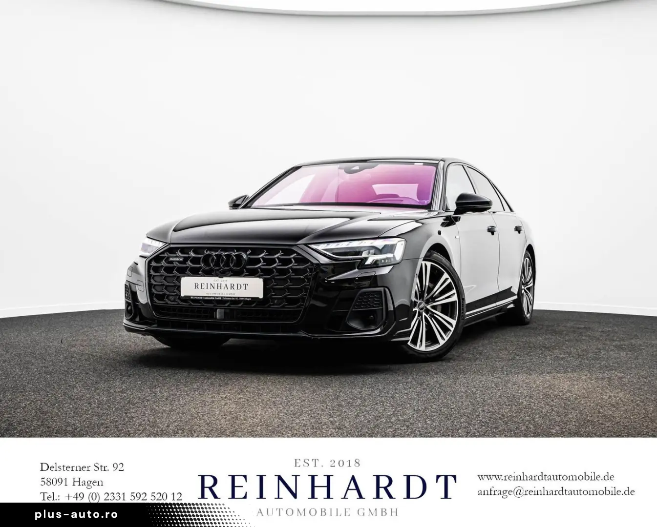 AUDI A8 55TFSi S LINE BLACK MATRIX ACC HuD PANO 360