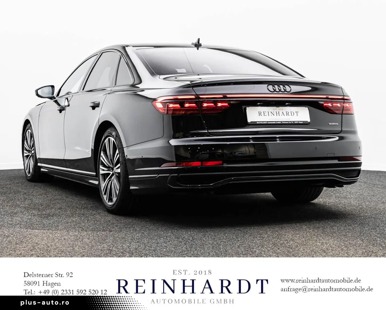 AUDI A8 55TFSi S LINE BLACK MATRIX ACC HuD PANO 360