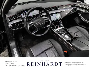 AUDI A8 55TFSi S LINE BLACK MATRIX ACC HuD PANO 360