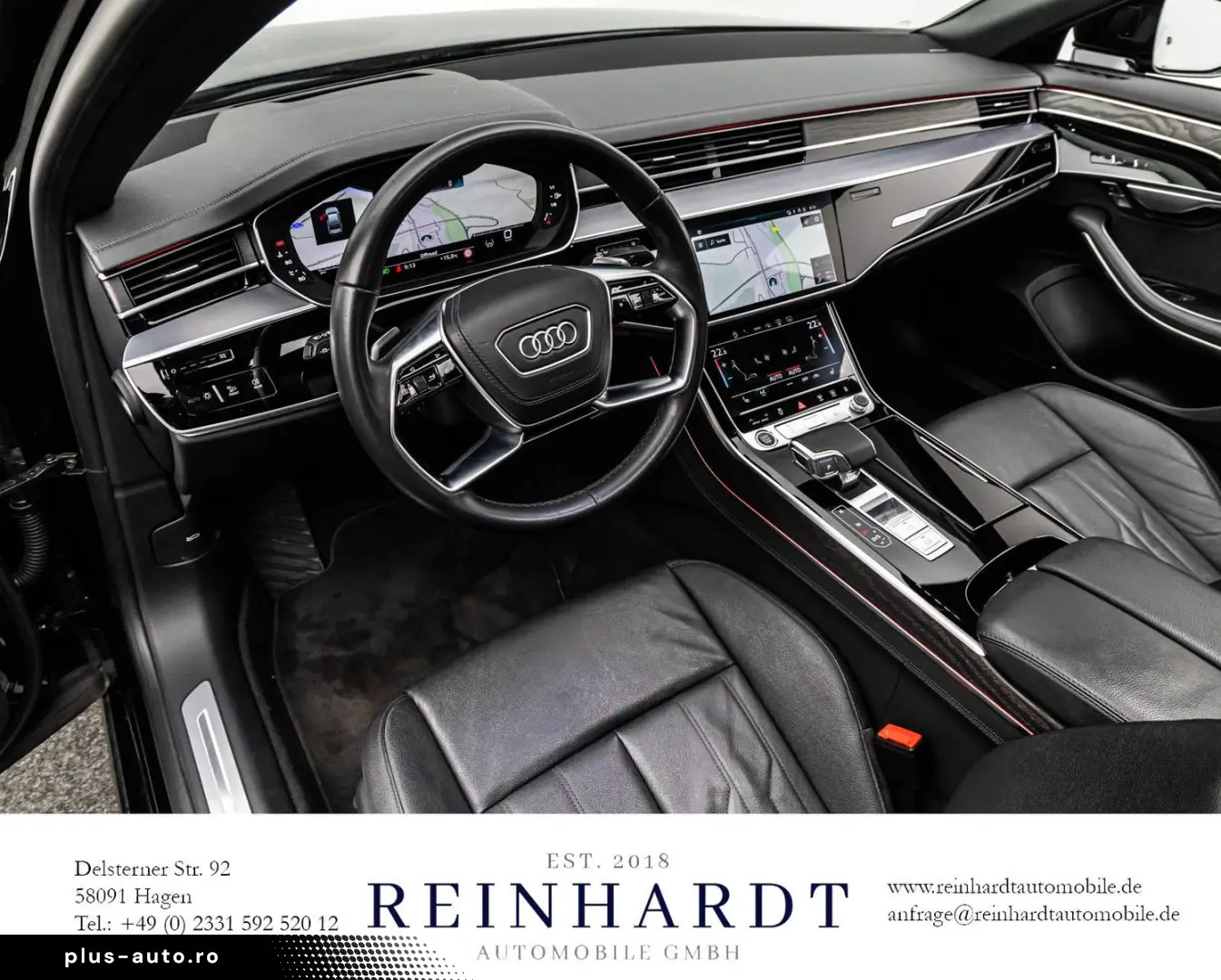 AUDI A8 55TFSi S LINE BLACK MATRIX ACC HuD PANO 360