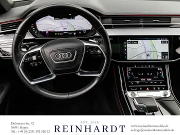 AUDI A8 55TFSi S LINE BLACK MATRIX ACC HuD PANO 360