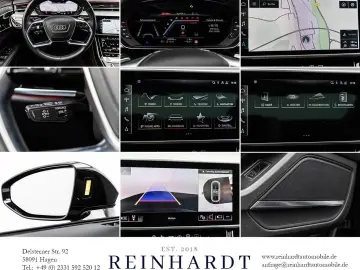AUDI A8 55TFSi S LINE BLACK MATRIX ACC HuD PANO 360