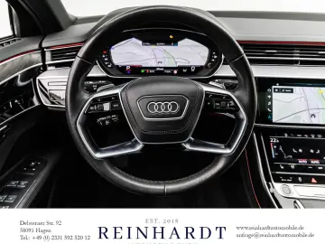 AUDI A8 55TFSi S LINE BLACK MATRIX ACC HuD PANO 360