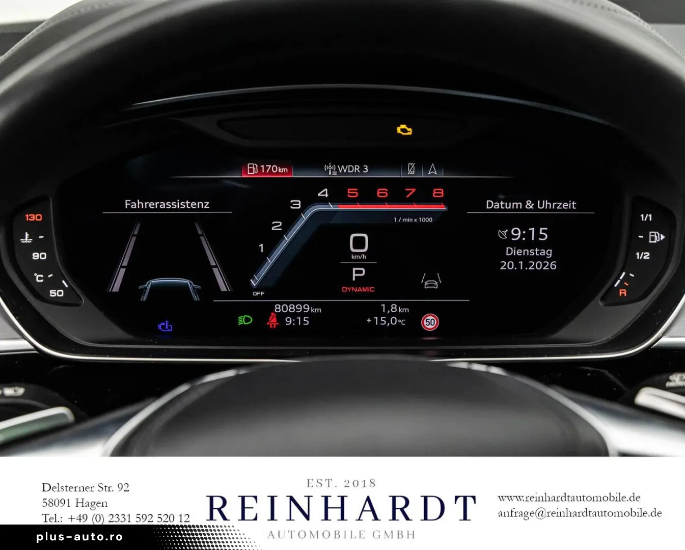 AUDI A8 55TFSi S LINE BLACK MATRIX ACC HuD PANO 360