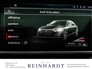 AUDI A8 55TFSi S LINE BLACK MATRIX ACC HuD PANO 360