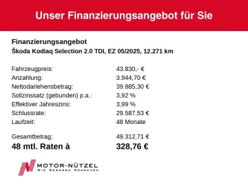 SKODA Kodiaq 2.0 TDI 4x4 SELECTION MATRIX PANO AHK-Vob