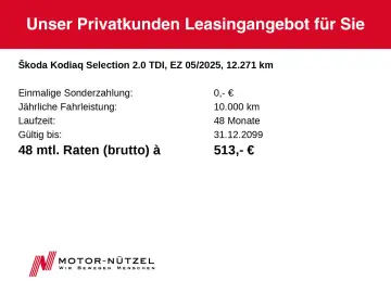 SKODA Kodiaq 2.0 TDI 4x4 SELECTION MATRIX PANO AHK-Vob