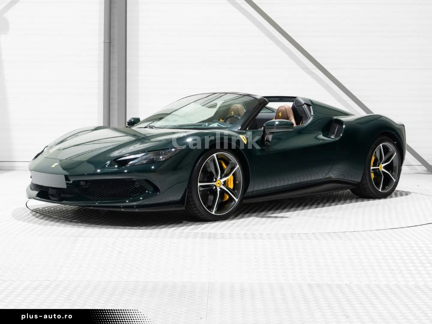 FERRARI 296 GTS -LIFT-VERDE BRITISH-VOLL-CARBON INT EXT-