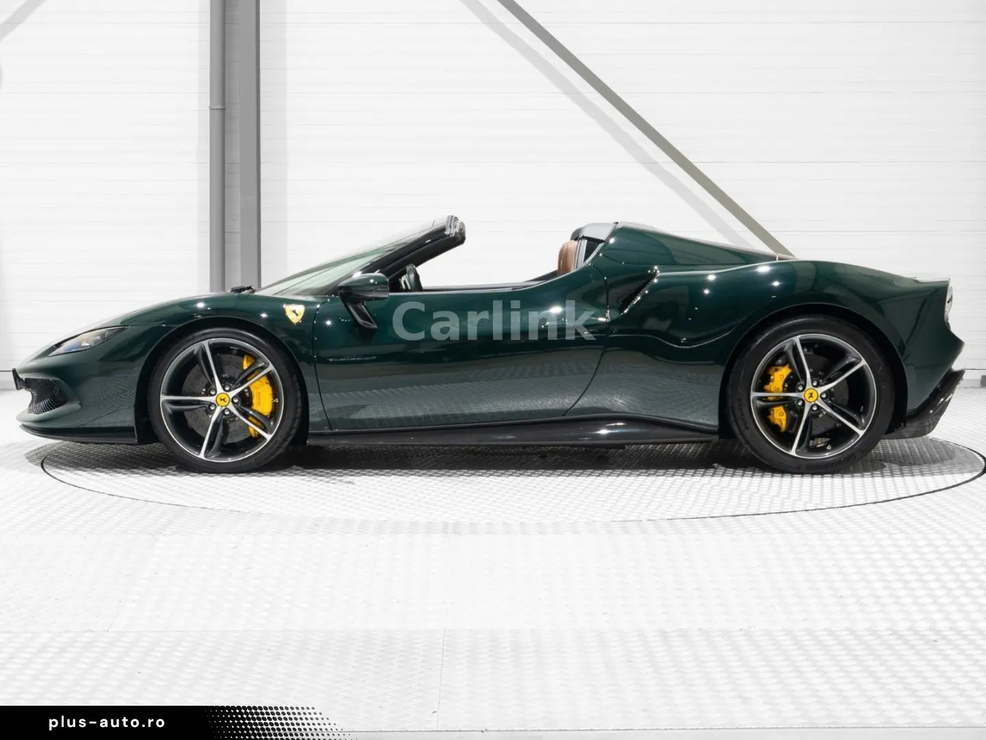 FERRARI 296 GTS -LIFT-VERDE BRITISH-VOLL-CARBON INT EXT-