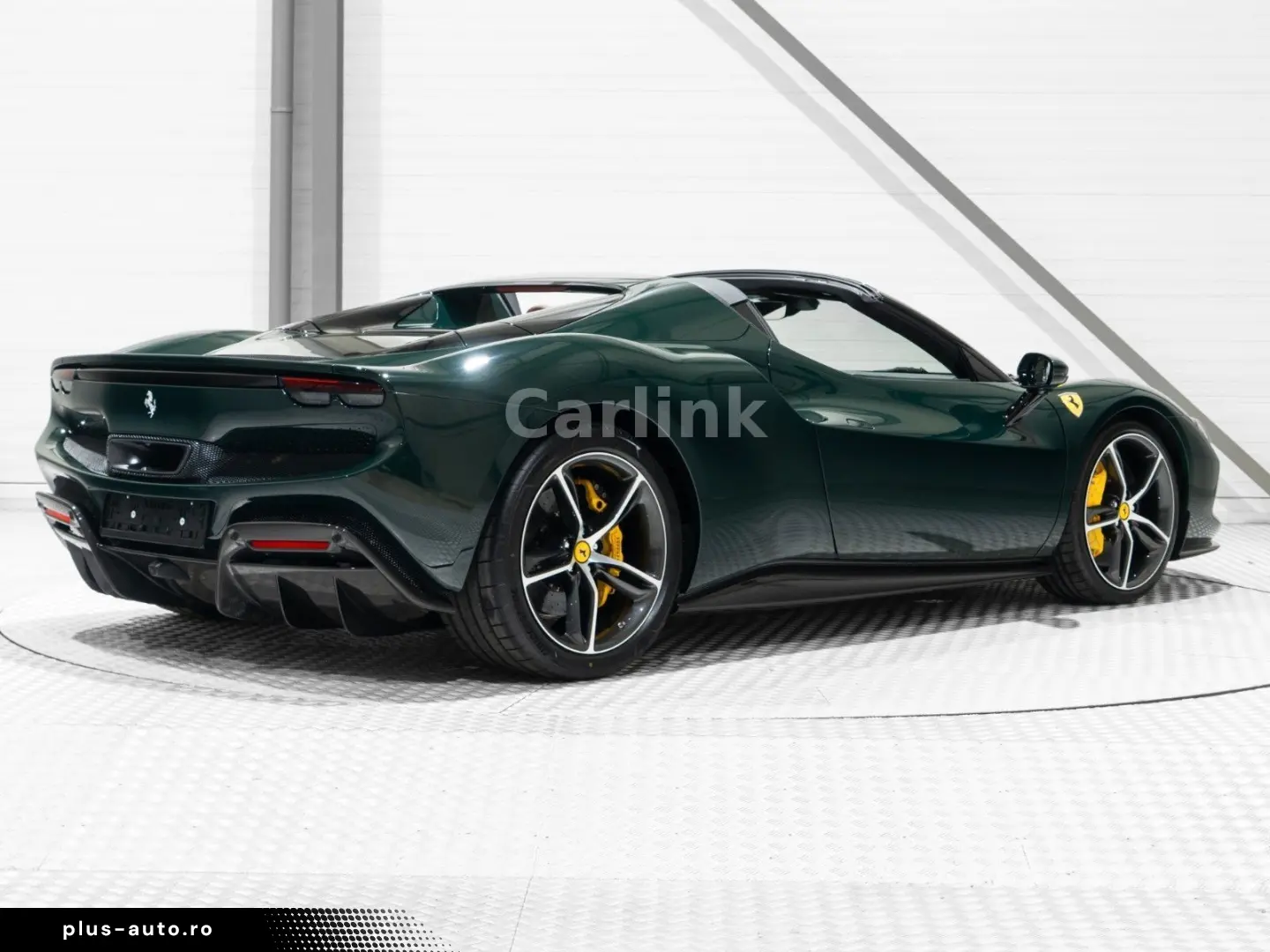 FERRARI 296 GTS -LIFT-VERDE BRITISH-VOLL-CARBON INT EXT-