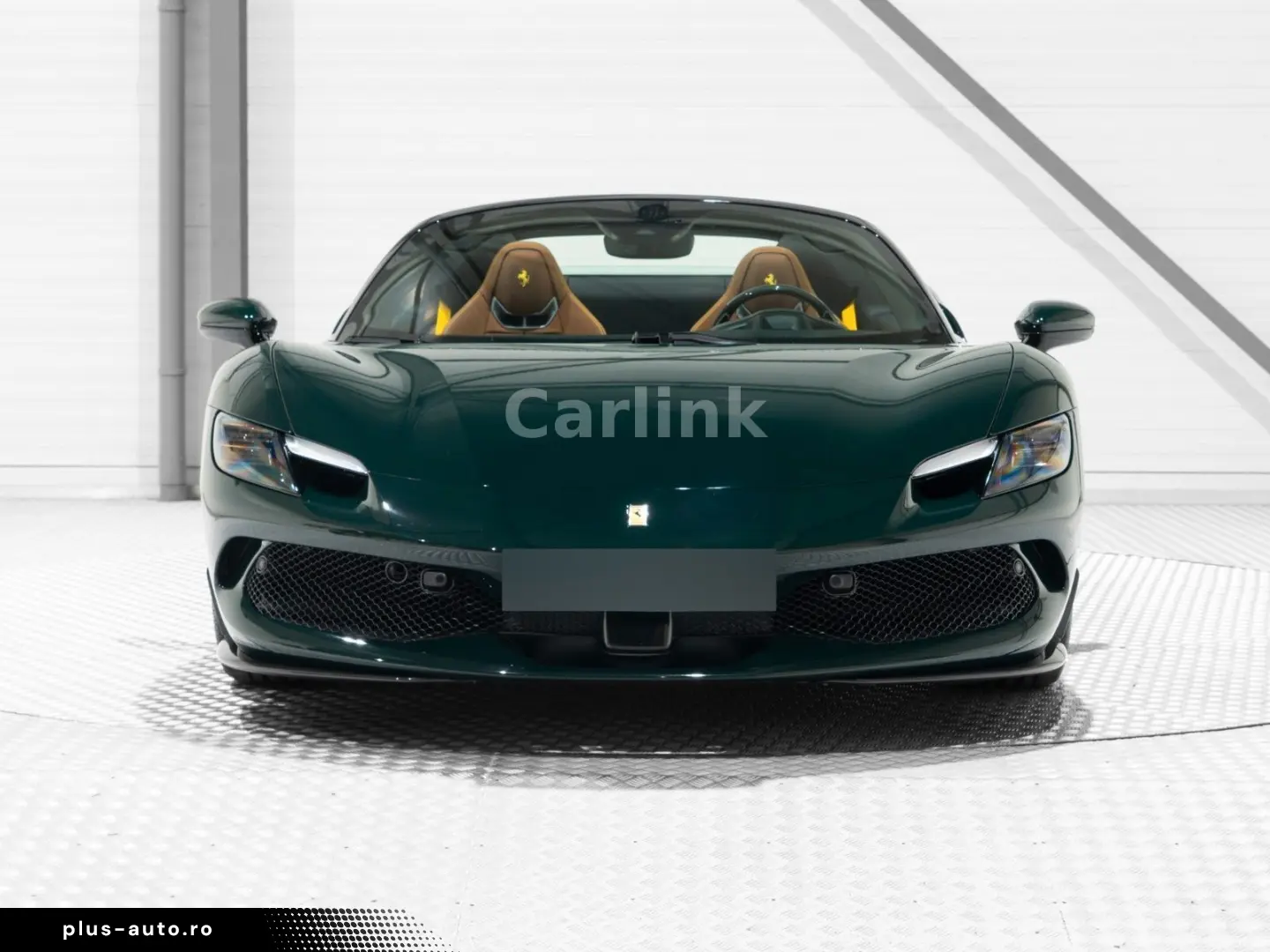 FERRARI 296 GTS -LIFT-VERDE BRITISH-VOLL-CARBON INT EXT-