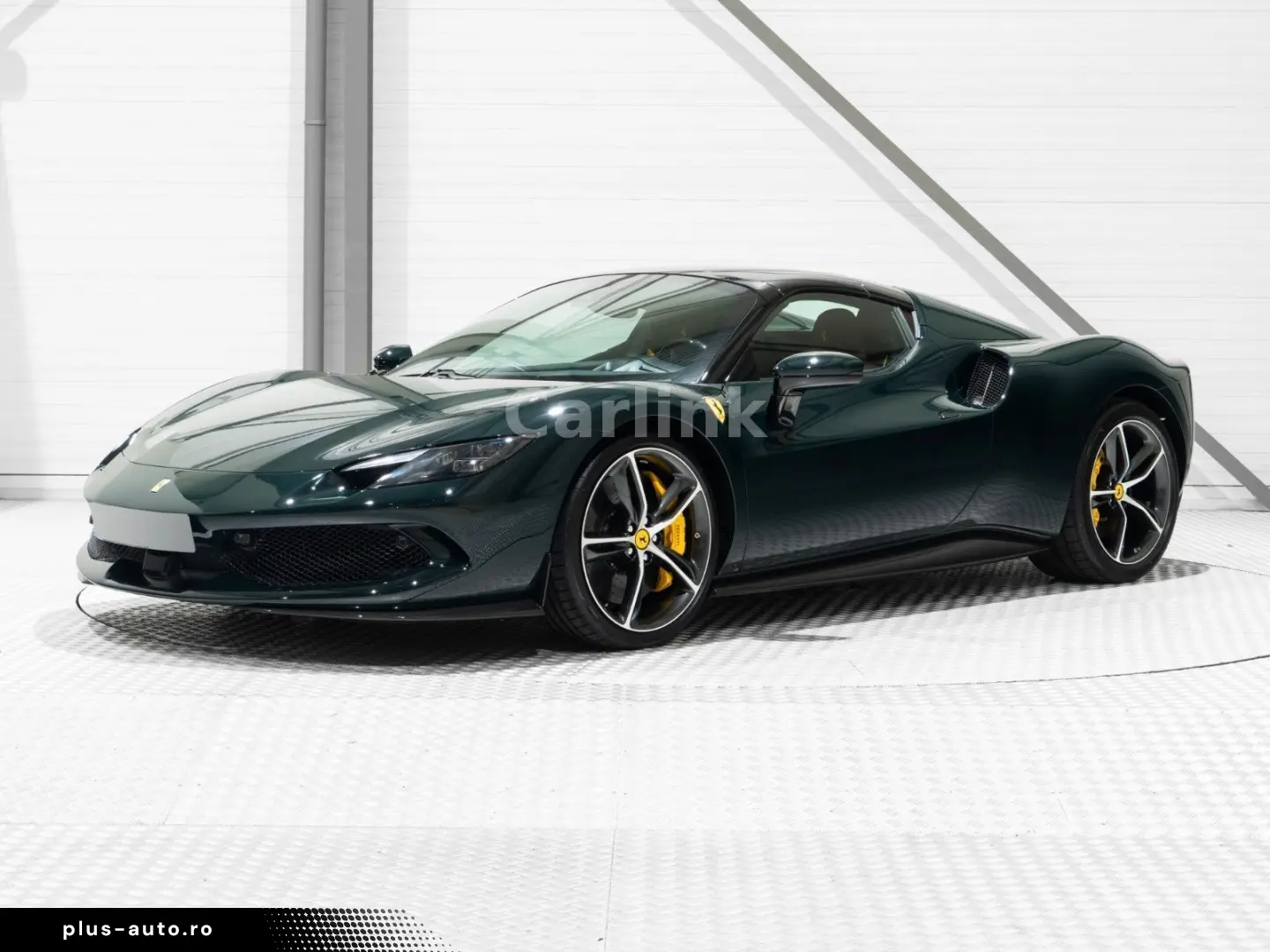 FERRARI 296 GTS -LIFT-VERDE BRITISH-VOLL-CARBON INT EXT-