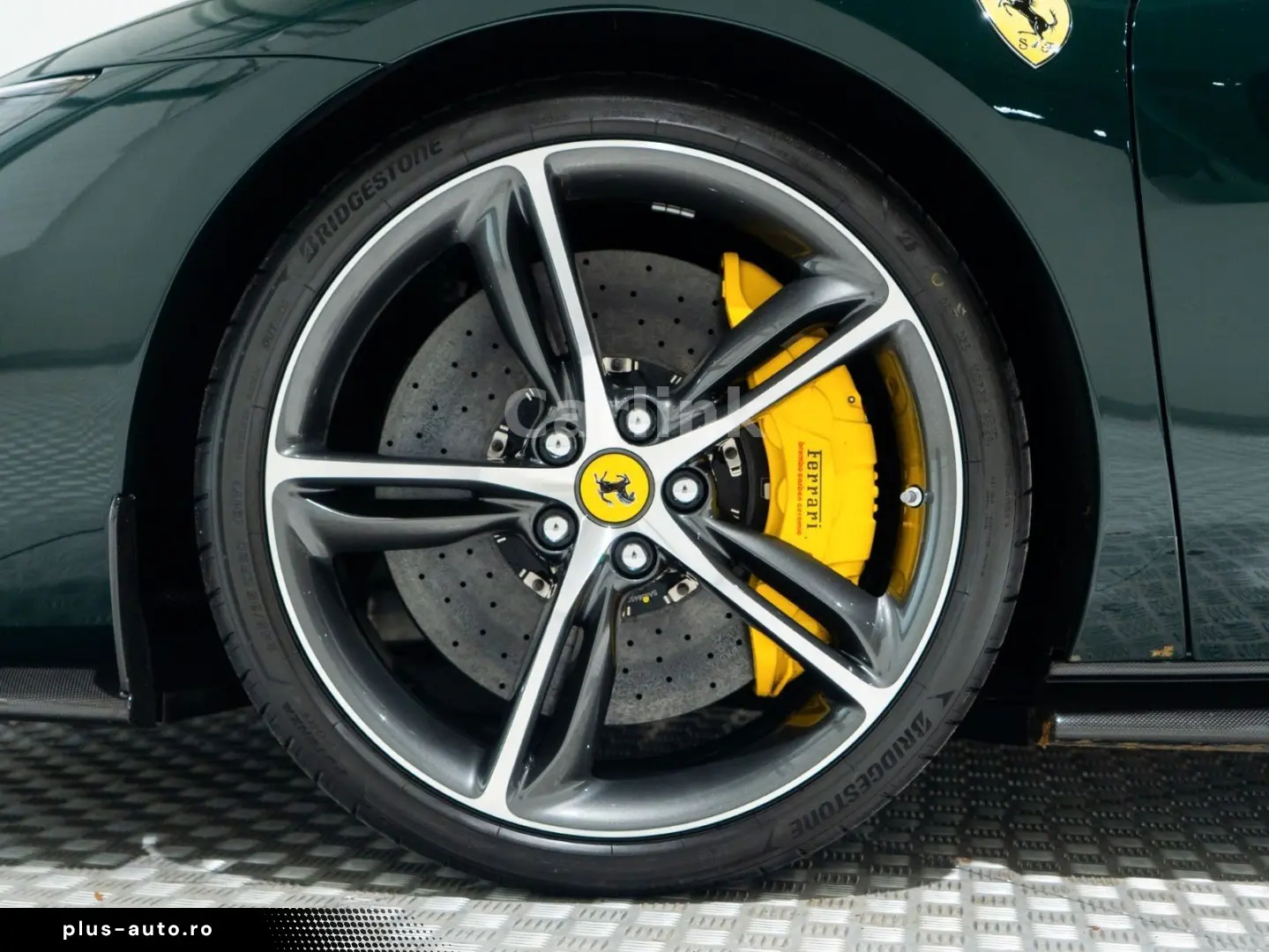 FERRARI 296 GTS -LIFT-VERDE BRITISH-VOLL-CARBON INT EXT-