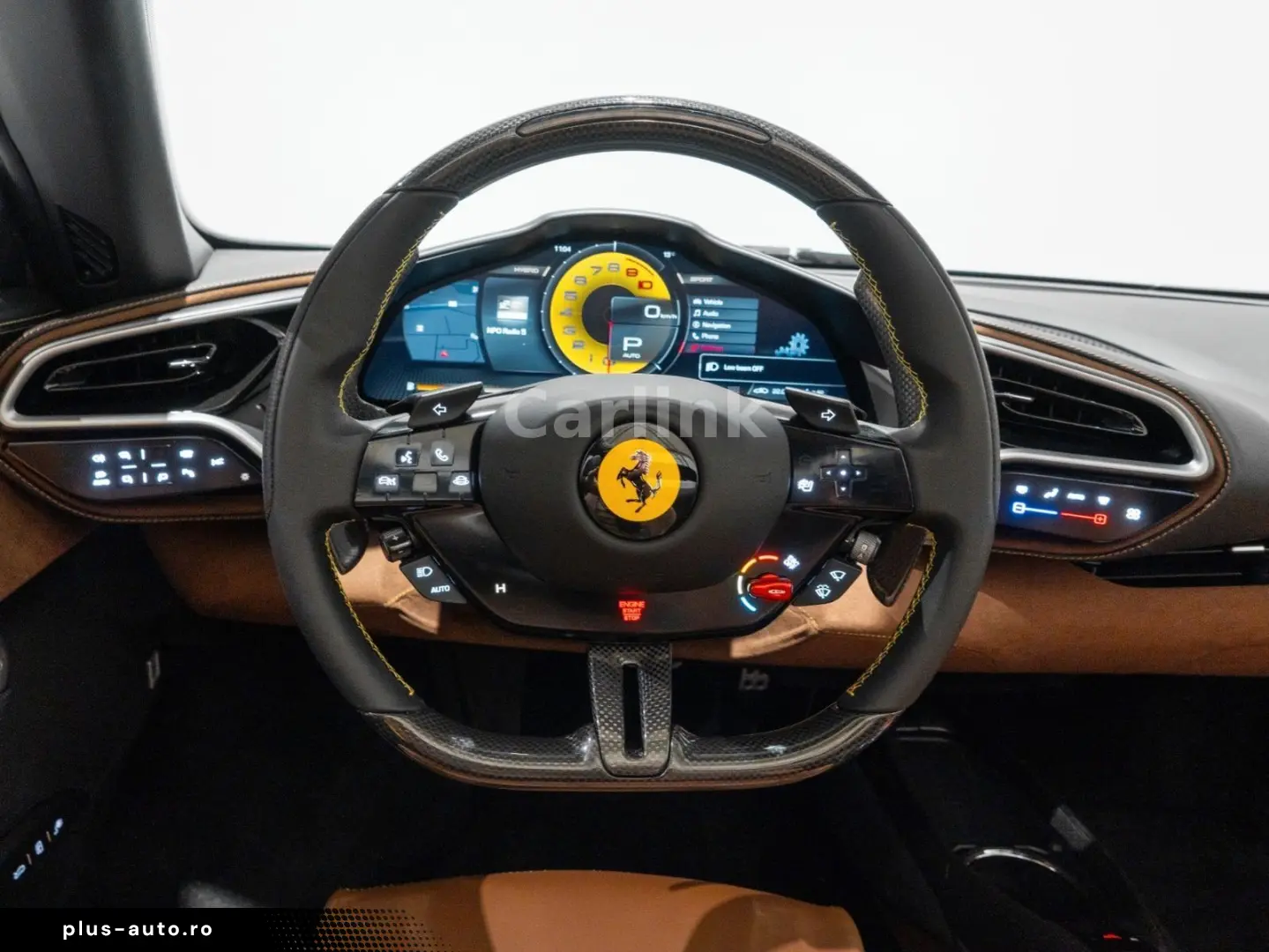 FERRARI 296 GTS -LIFT-VERDE BRITISH-VOLL-CARBON INT EXT-