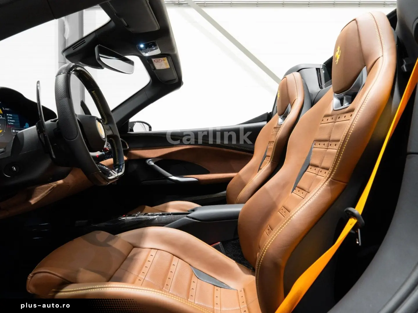 FERRARI 296 GTS -LIFT-VERDE BRITISH-VOLL-CARBON INT EXT-