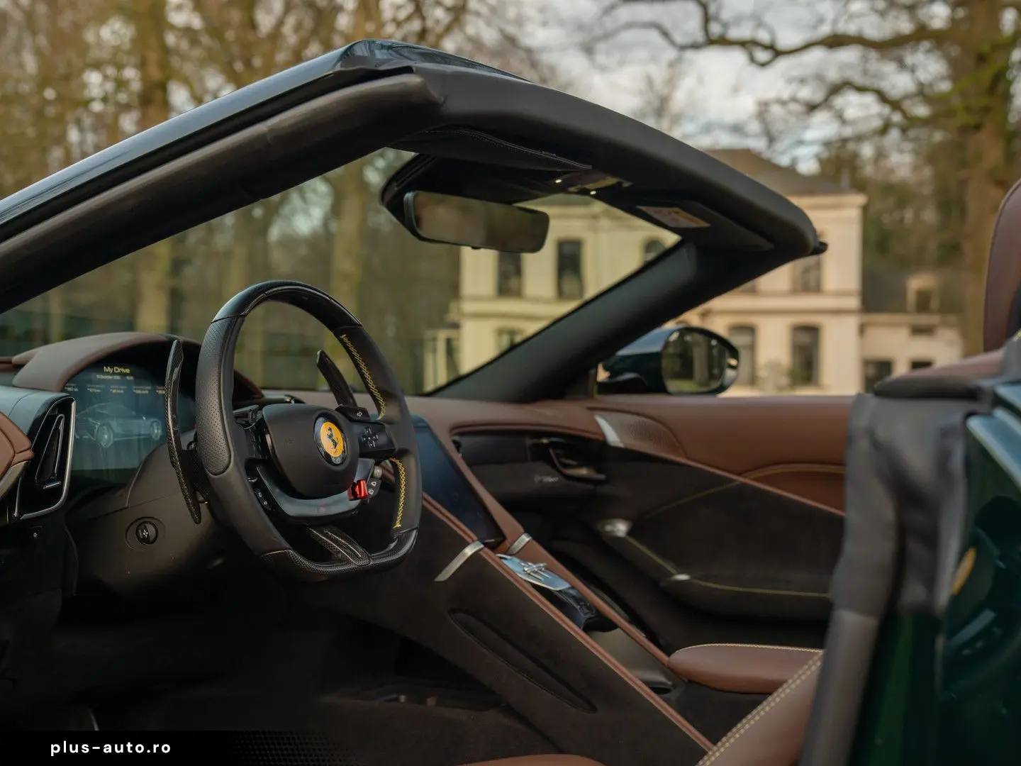 FERRARI Roma Spider 3.9 V8   Verde British   Pass. displ