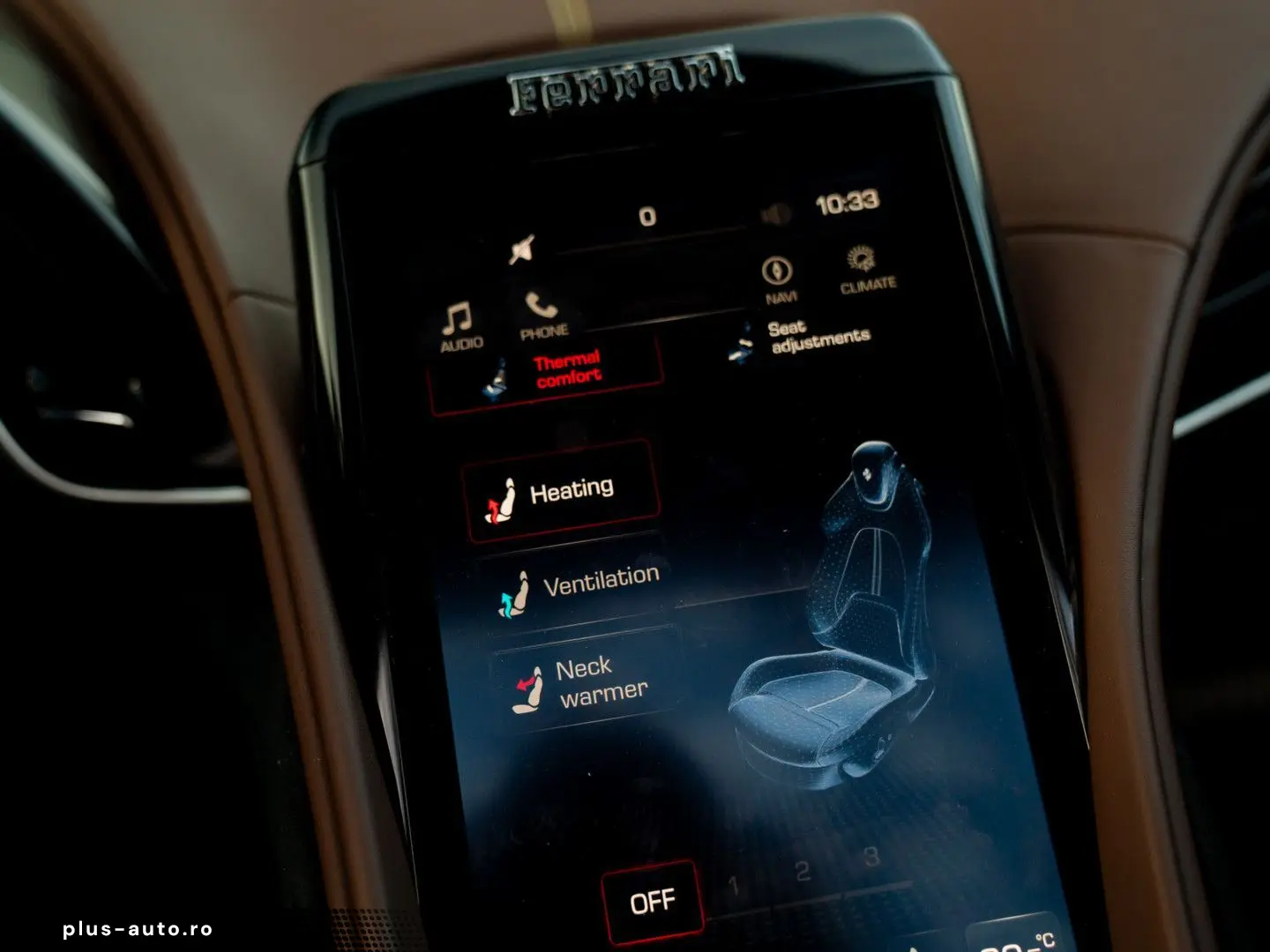 FERRARI Roma Spider 3.9 V8   Verde British   Pass. displ