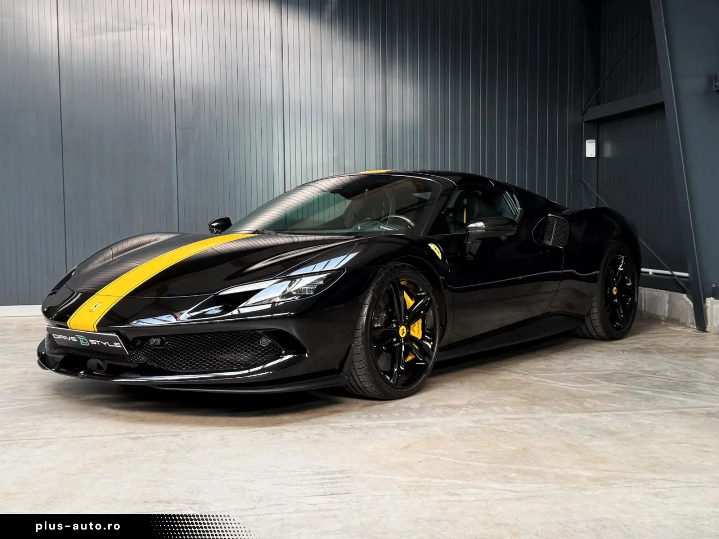 FERRARI 296 GTS   Nero Extracampione   Racing Seats