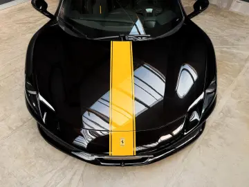 FERRARI 296 GTS   Nero Extracampione   Racing Seats