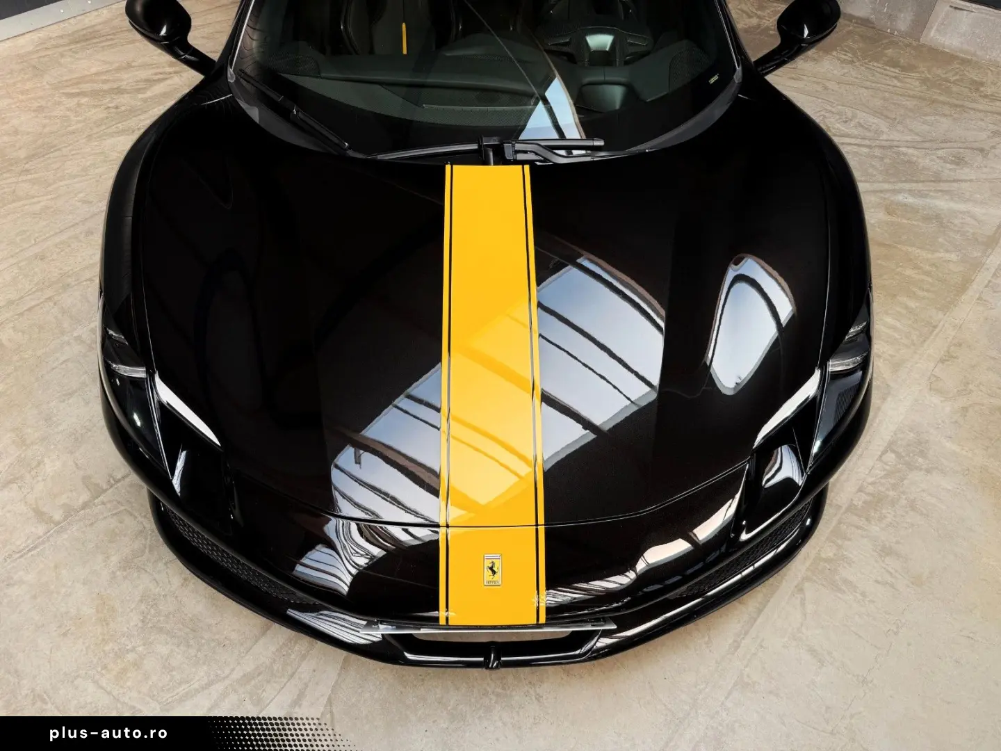 FERRARI 296 GTS   Nero Extracampione   Racing Seats