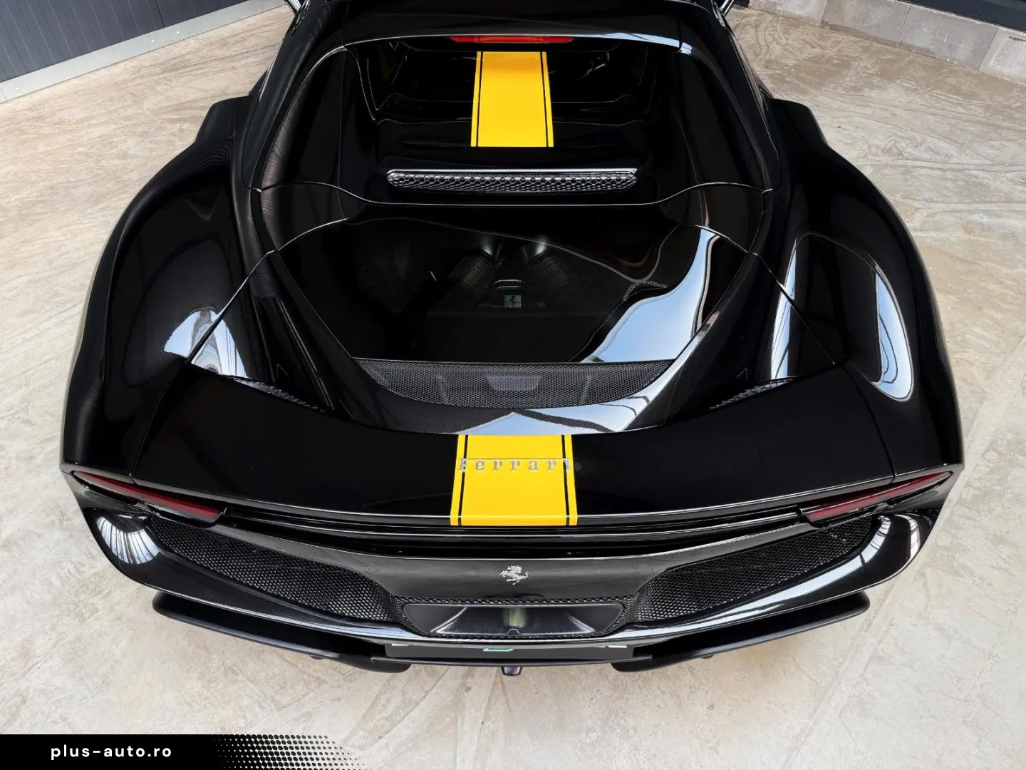 FERRARI 296 GTS   Nero Extracampione   Racing Seats