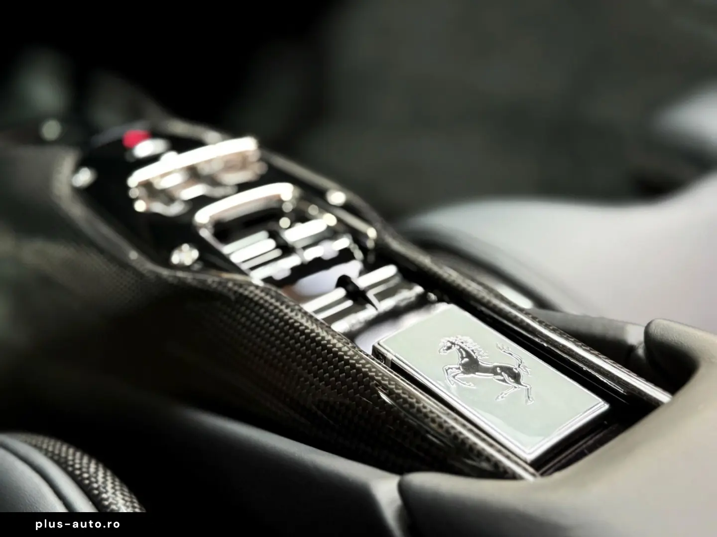 FERRARI 296 GTS   Nero Extracampione   Racing Seats