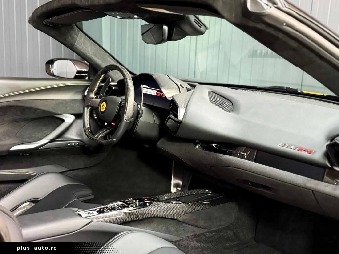 FERRARI 296 GTS   Nero Extracampione   Racing Seats