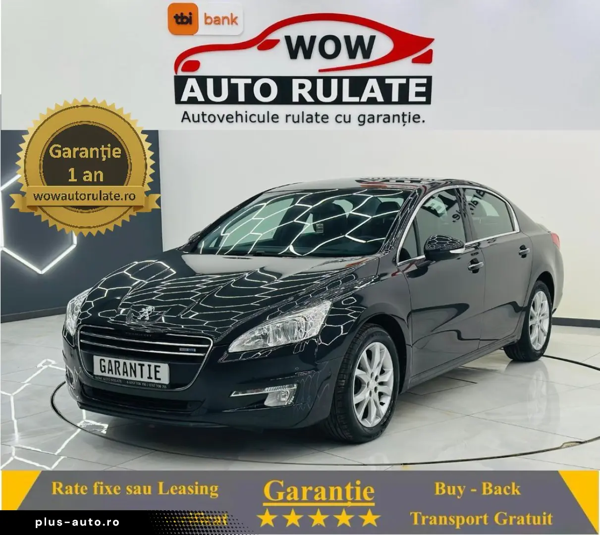 PEUGEOT 508 2014 1.6D E5 Garantie 12 Luni Rate Avans 0 Doar