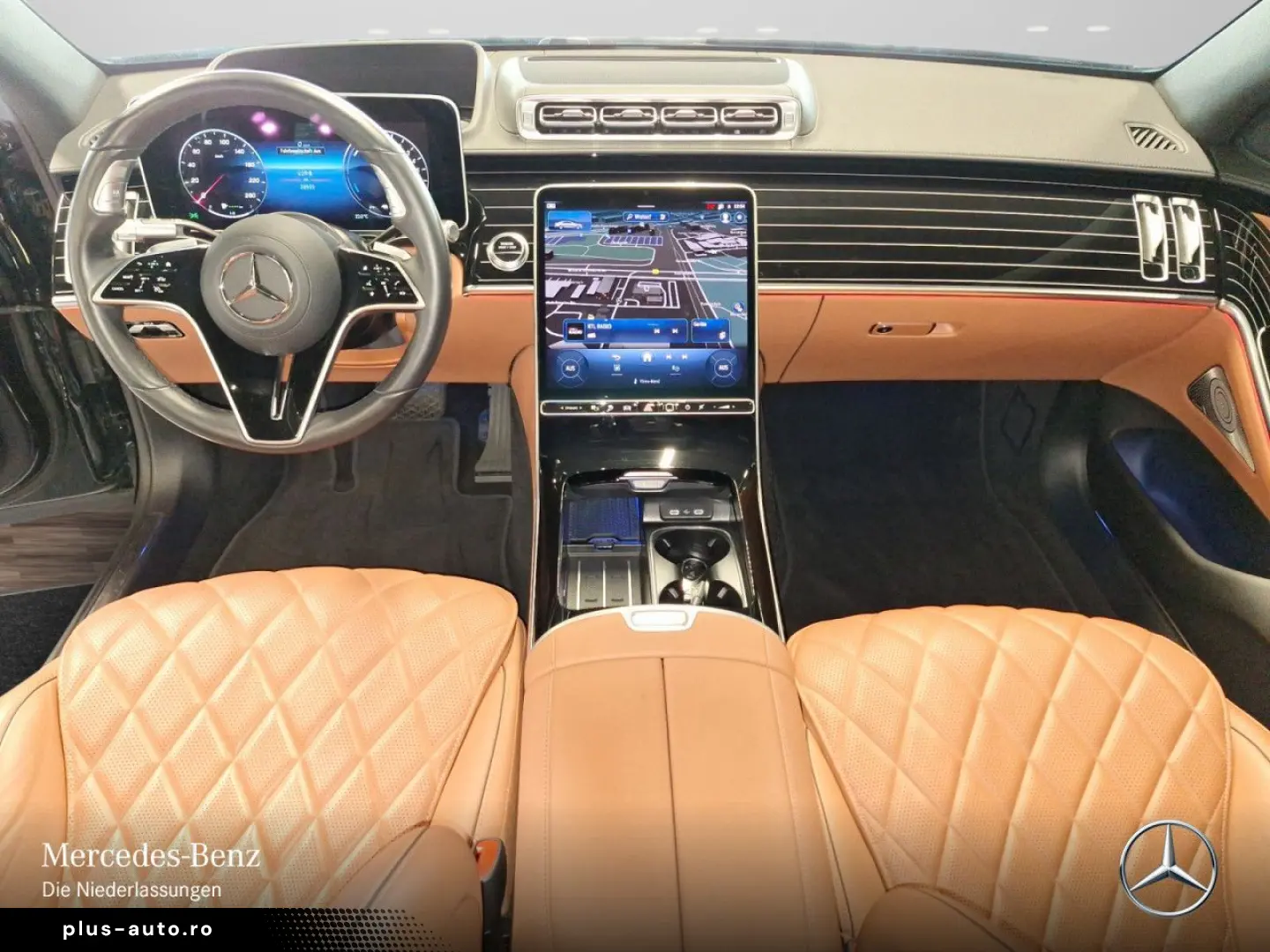 MERCEDES-BENZ S 450 e Pano Distr Burmester Memory Sitzklima