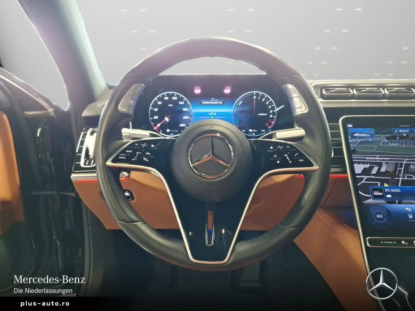 MERCEDES-BENZ S 450 e Pano Distr Burmester Memory Sitzklima