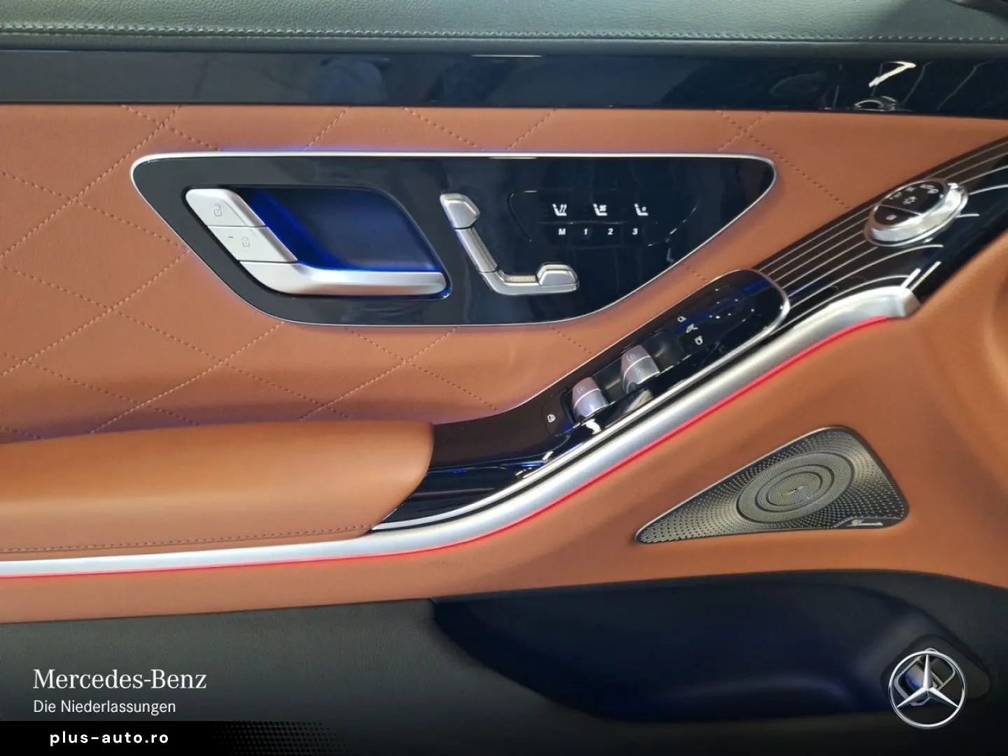 MERCEDES-BENZ S 450 e Pano Distr Burmester Memory Sitzklima