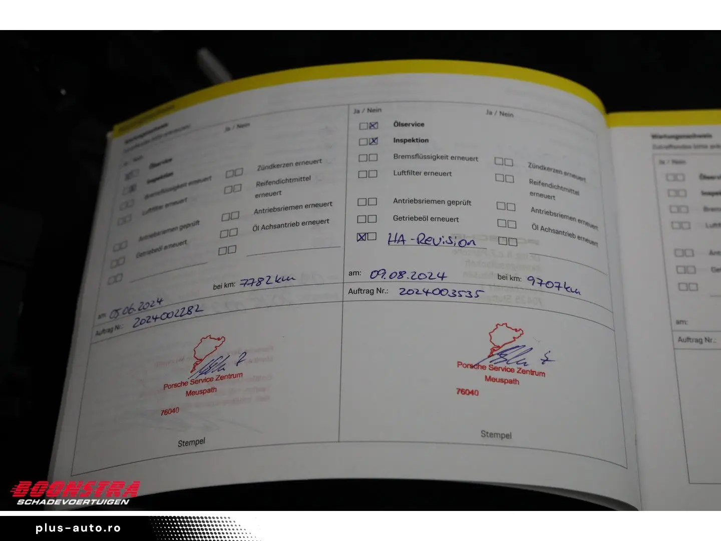 PORSCHE 992 992 4.0 GT3 RS Weissach Sport Chrono Lift Bo